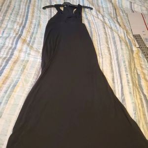 Black Long dress size xs g by guess